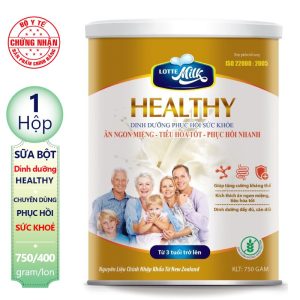 Sữa LotteMilk Healthy - Giúp phục hồi sức khỏe nhanh, tăng cường đề kháng, kích thích ăn ngon miệng. Dành cho người mới ốm dậy, người gầy, người ung thư, chán ăn. Liên hệ tư vấn miễn phí!
